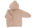 Engel - Organic Kapuzenjacke Wollfleece Sand Melange