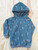 Kiezkinder - Hoodie Bio-French Terry Panda rauchgrün