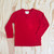 Copenhagen Colors - Longsleeve Merinowolle Pointelle rot