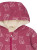 Loud+Proud - Organic Wasserabweisender Jacke mit Teddyfutter Eule Beere
