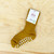 Hirsch Natur - Organic Grobstrick Stoppersocken Schurwolle Curry