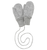 Disana - Organic Handschuhe Wollwalk grau