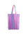 Kado Design - Tragetasche Baumwolle Stripes Glyzinie + Kornblume