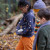 LittleGreenRadicals - Organic Cardigan Sonne & Sterne
