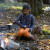 LittleGreenRadicals - Organic Cardigan Sonne & Sterne