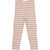 The New - Organic Ripp Leggings Streifen Adobe Rose