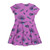 Walkiddy - Organic Jerseykleid Fancy Pfau