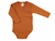 Lilano - Organic Langarmbody Wickelbody Wolle/Seide curry