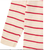Copenhagen Colors - Organic leichtes Strickshirt Streifen Rot/Rose