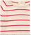 Copenhagen Colors - Organic leichtes Strickshirt Streifen Rot/Rose