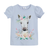 Hust&Claire - Ayla T-shirt Zebra blue