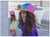 Lil´Bo - Organic Cap Color Block Blue/Green/Pink