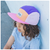 Lil´Bo - Organic Cap Color Block Pink/Purple