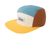 Lil´Bo - Organic Cap Color Block Teal/Brown/Orange