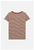 Hust&Claire - Bambus T-Shirt Streifen zimt-natur