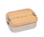 Lässig - Lunchbox Edelstahl Bambus Garden Explorer
