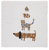 Lässig - Organic Swaddle Musselindecke L 80x80 Little Mateys royal blue 3er Pack