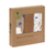 Lässig - Organic Swaddle Musselindecke L 80x80 Little Mateys royal blue 3er Pack