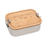 Lässig - Lunchbox Edelstahl Bambus Let’s be wild