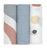 Lässig - Organic Swaddle Musselindecke L 85x85 Rainbow Powder Blue 3er Pack