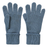 PurePure - Fingerhandschuhe Strick blau