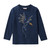 People Wear Organic - Organic Longsleeve Drache Marine
