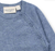 Sense Organics - Organic Wickeljacke feiner Merinostrick denim Melange