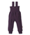Disana - Organic Strick-Trägerhose Merinowolle Aubergine