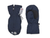 Color Kids - Wasserfeste Ski-Handschuhe mit Zipper & Augen Total Eclipse