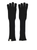 MP Woman - Cashmere Wollhandschuhe Finger mit langem Schaft Schwarz