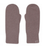 MP Woman - Cashmere Wollhandschuhe Fäustlinge Braun Melange