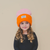 Lil´Boo - Block Hygge Beanie Pink/Orange