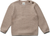 Puri - Organic Pullover Strukturstrick Taupe