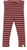 Petit Piao - Organic Leggings Modal Rippe Streifen Biking red multistripe