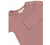 Petit Piao - Organic Longsleeve Merinowolle Rippe Nostalgic Rose
