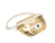 Ratatam - Bauchtasche groß Metallic Gold