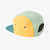Lil´Boo - Organic Cap Color Block Dusty Green/ Yellow/ White Green
