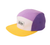 Lil´Boo - Organic Cap Color Block Purple/ Yellow