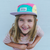 Lil´Boo - Organic Cap Color Block Purple/ Green/ Yellow