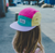 Lil´Boo - Organic Cap Color Block Purple/ Green/ Yellow