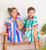 Quut - Beach Poncho schnelltrocknend Cherry