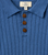 Copenhagen Colors - Organic Polo Rippshirt Sharp Blue