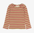 Petit Piao - Longsleeve Rippe Multistreifen Dusty Rose