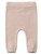 Puri - Organic Strickhose Baumwolle Seide Krausstrick cameo rose