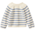 People Wear Organic - Organic Strickpullover Sommer Streifen blau-Natur