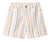 People Wear Organics - Organic Shorts Streifen