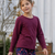 Enfant Terrible - Organic Longsleeve Thermo Baumwolle Aubergine