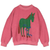 Lötiekids - Organic Teddy Sweatpullover Me and the Horse Pink Lemonade