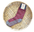 Hirsch Natur - Organic Norwegersocken Wolle Jacquard Mohn-Grau