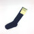 HirschNatur - Feinstrickkniestrumpf 50 % Baumwolle KbA/ 50% Wolle marine